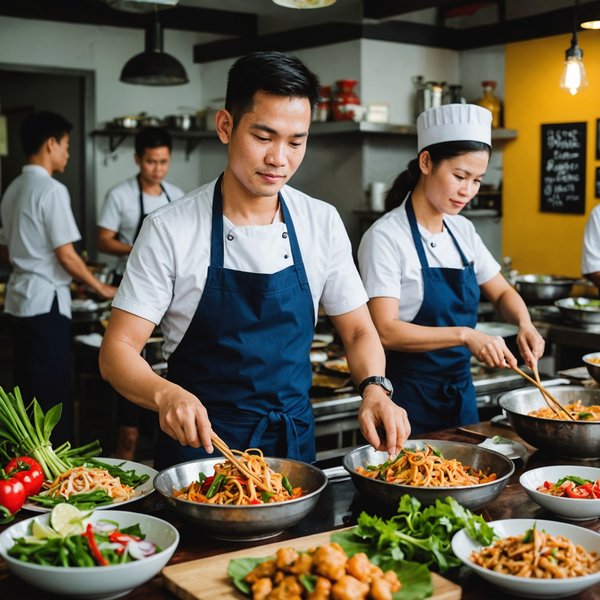 Où suivre des cours de cuisine thaïlandaise à Phuket, Thaïlande ?